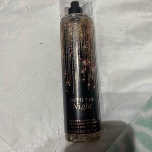 Bath & Body Works Into The Night Fragrance Mist - Black and Gold Sparkle